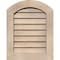 Ekena Millwork Arch Top Gable Vent Unfinished, Non-Functional, Pine Gable Vent w/Decorative Face Frame, 16"W x 20"H GVWAR16X2002SDUPI - alternate 1